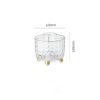 Picture of Elegant and Creative Makeup Brush Storage Cylinder with Large Capacity for Women's Cosmetics Organization