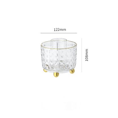 Picture of Elegant and Creative Makeup Brush Storage Cylinder with Large Capacity for Women's Cosmetics Organization