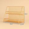 Picture of Vanity Desktop Makeup Organizer, Bathroom Washstand Makeup Storage Rack, Home Countertop Makeup Storage Magic Tool