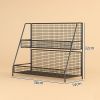 Picture of Vanity Desktop Makeup Organizer, Bathroom Washstand Makeup Storage Rack, Home Countertop Makeup Storage Magic Tool