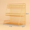 Picture of Vanity Desktop Makeup Organizer, Bathroom Washstand Makeup Storage Rack, Home Countertop Makeup Storage Magic Tool