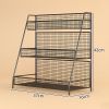Picture of Vanity Desktop Makeup Organizer, Bathroom Washstand Makeup Storage Rack, Home Countertop Makeup Storage Magic Tool