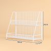 Picture of Vanity Desktop Makeup Organizer, Bathroom Washstand Makeup Storage Rack, Home Countertop Makeup Storage Magic Tool