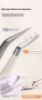 Picture of Eyelash Extension Tweezers, Professional Eyelash Artist Store-Specific Stainless Steel High-Precision Golden Feather Clip, Full Set of Tools, Butterfly Clip